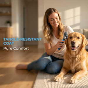 1Pcs Double Sided Dog Dematting Comb Deshedding Detangler Brush Remove Matted Fur for Small Large Dogs Long Short Hair Grooming