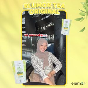 Teh Hijau Pelangsing Isi 30 Kantong Elumor Original | Teh Diet Herbal untuk Menurunkan Berat Badan