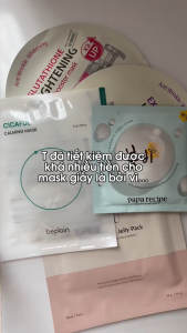 Mặt Nạ Dưỡng Da Hằng Ngày Giúp Căng Mướt Và Ngậm Nước Skinfood Daily Mask Full Hộp 30 Miếng