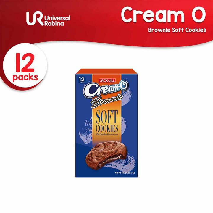 Cream-O Brownie Soft Cookies (25g x 12)