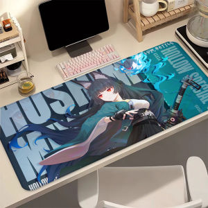 Bandai | Anime ZZZ Mouse Pad Zenless Zone Zero Hoshimi Miyabi Gaming Accessories Computer Mousepad Keyboard Office Pads Rubber Mouse Mats