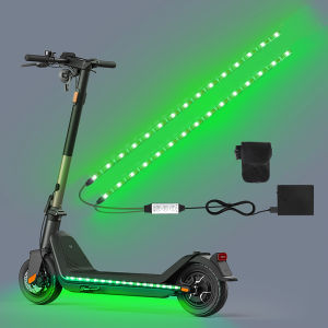 RGB Led Strip Lights for Scooter and Bicycles Safety Warning Lights Battery Powered Lights for Night Riding Outdoor Racing