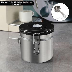 MONGDIO | Mongdio Coffee Bean Storage Jar Ground Coffee Storage Jar Dedicated Coffee Jar Coffee Bean Storage Container Storage Jar