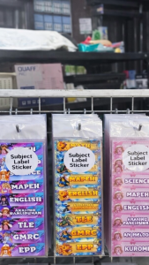 Subjects Label Stickers - Standard 9 Subjects DepEd K–12