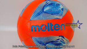 Bola Futsal Size 4 Original Molten 1500 Model Press Mesin Kualitas Terjamin