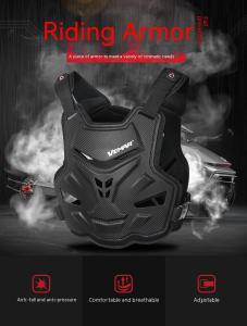 VEMAR Motorcycle Body Armor Men Anti-fall Motocross Jacket Comfortable Breathable Motorbike Riding Vest Back Chest Protector