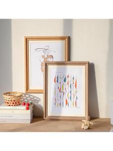 FENGHONGTAO | Minimalist Wooden Frame 24 inch