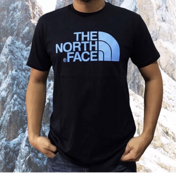 NEW COTTON TSHIRT THE NORTH FACE ROUND NECK MEN'S CUT REGULAR FIT
