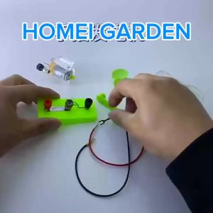 Lắp ráp máy phát điện vận hành bằng tay cho học sinh máy phát điện quay tay DIY Stem Steam - HM0527