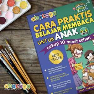ABACAGA Cara Praktis Belajar Membaca untuk Anak (4-6 Tahun)