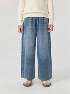 Marc&Janie | Sequined Bow Flared Denim Pants