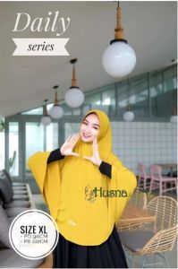 Hijab Husna Bergo Daily Series Size L dan XL