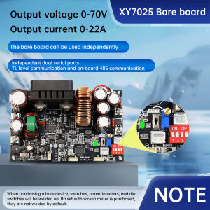 XY7025 CNC Adjustable Power Supply Stabilized Voltage Power Supply 25A/1750W Constant Voltage&Current Step-down Module DC 12-85V