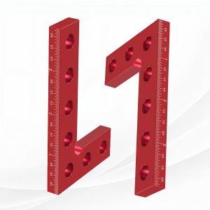 1pc/2pcs Woodworking Specific 90° Line Drawing L Square Ruler Aluminum Drawing Line Tool Durable Precision Square Portable Tool