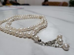 TASBIH PERMATA BATU MUTIARA ASLI 99BIJI BEADS SAIZ 8MM STONE FOR RING CINCIN HIGH QUALITY GERM STONE