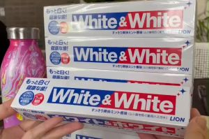 Kem Đánh Răng White and White 150Gr Nhật Chống Ó Vàng Dịu Mát Thơm Miệng Nhật Bản