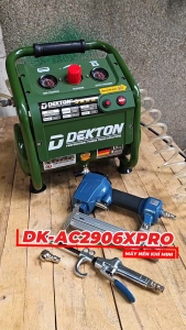 Máy Nén Khí Không Dầu Dekton DK-AC2906XPRO Công Suất 1.1Hp – Bình 5L – Chạy Êm – Gọn Nhẹ