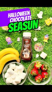 ไซรัปหญ้าหวาน สูตร KETO ท้อปปิ้งช็อกโกแลต ขนาด 320 ml. ตราสีสรร