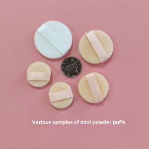 Mini Powder Box Middle Small Sample Powder Puff Loose Powder Powder Puff Powder Powder Puff Powder Puff Powder Puff Travel Portable Loose Powder Box