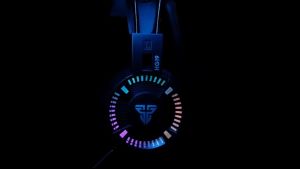 Fantech HG19 Iris Stereo Over-Ear Gaming Headset – Black [ER158] (RGB Lighting Effect / 3.5mm Audio Jack / Lightweight)