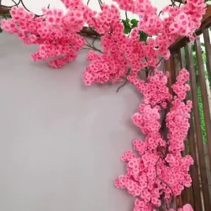PEACH BLOSSOM Artificial Fake Flower Bunga Wedding Kahwin Pelamin Gubahan Home Rumah Hantaran Decoration Hiasan Sakura