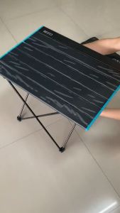 Fun Frog โต๊ะแคมป์ปิ้ง โต๊ะพับอเนกประสงค์ โต๊ะตั้งแคมป์พับได้ น้ำหนักเบา กลางแจ้ง ในร่ม แคมป์ปิ้งปิกนิก สะดวกสบาย พกพาง่าย