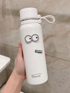 Túi Đựng Trà Bằng Thép Không Gỉ Dung Tích Lớn 1100ml Túi Đựng Nước Thể Thao Di Động Đơn Giản Và Đẹp Mắt Dành Cho Nam Và Nữ Học Sinh