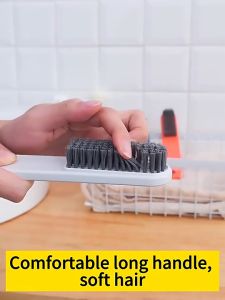 Shoe Cleaning Brush Multifunctional Shoes Brush Sneaker Boot Shoes Brushes Cleaner Strong Plastic Household School White Sport Cleaning Tool Shoe Cleaner Brush