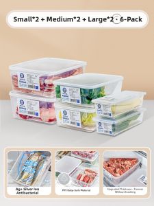 Antibacterial and Freshness Preserving Frozen Food Storage Box