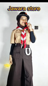 Perlengkapan Set Atribut Pramuka SD SMP SMA