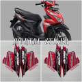 STIKER STRIPING LIS LES BODY MOTOR BEAT FI CBS 2021 2022. 