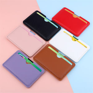 Slim Card Case Bank Credit Card Box 3 Card Slot Stainless Steel Functional Mini Pouch for Men And Women