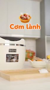 Nồi cơm điện tử UNIE URC612  nấu cơm giảm đường lòng nồi inox dung tích 12L - Bếp Xinh