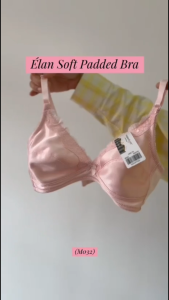 Modernform (M032) Soft Padded Bra Cup B New Design High Fashion V Deep Style with High Quality Lace N