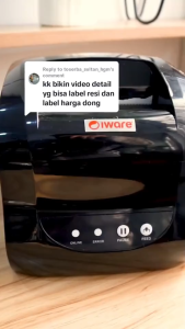 Printer Barcode Printer Thermal Struk Xprinter XP-365B USB + LAN Cetak Label Harga Resi Online