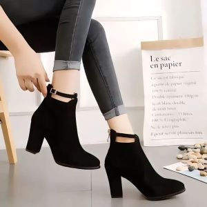 Kezona Seinnesha Ankle Boots Korean Style Big Size/ Sepatu Wanita Terbaru Dan Masa Kini