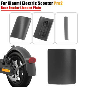 Rear Mud Fender License Plate Holder for Xiaomi M365 Pro 2 – Number Plate Guard & Frame for Electric Smart Scooter