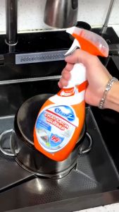 (Combo 3 chai) Chai Sạch Nhà Và Bếp Cleanz Làm Sạch Dầu Mỡ Vết Ố Vàng Thơm Mùi Chanh Dịu Nhẹ Dung Tích 450ml