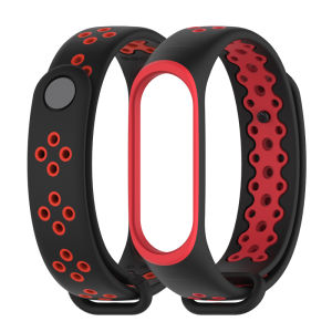 Sport Watch Band for Xiaomi Mi Band 8 7NFC 6 Soft Silicone Smart Bracelet for Mi Band 6NFC 4 5 Fashion Watch Replacement Strap