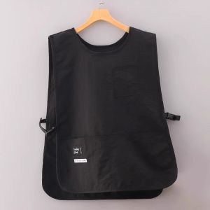 Bộ Đồ Bảo Hộ Lao Động Nhà Bếp Chống Dầu Chống Thấm Nước Thường Ngày Cho Barbershop Và Tiệm Cà Phê Pha Trà Sữa Áo Vest Dài Tay