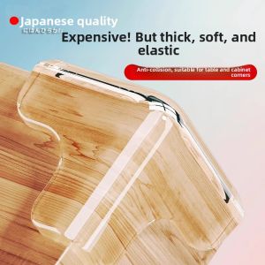 WEIAI | Bảo Vệ Góc Trong Suốt Từ Silicone cho Bàn và Giường