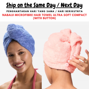 N@b@J1 Microfibre Hair Towel / Swimming Towel / Quick Dry Towel