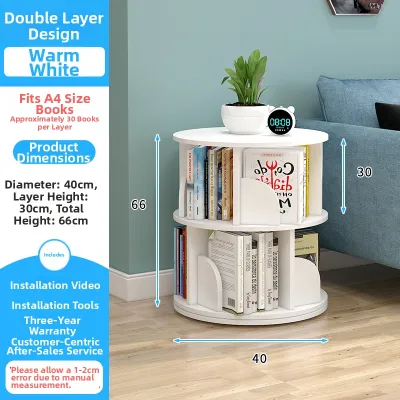 xinyafitment | Rotating Space-saving Bookshelf for Children