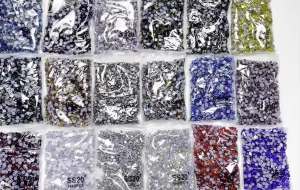 VC Quality All New Violet/Metal Crystal Hotfix Rhinestones Glass Strass Iron On Stone For Nail Art Sewing & Fabric Decoretion