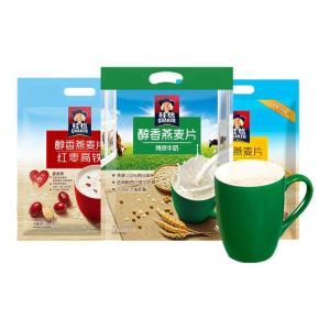 Quaker | Cháo Yến Mạch Gói Sẵn Hương Sữa Đầy Dinh Dưỡng 540g