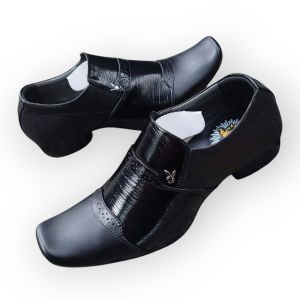 SEPATU PANTOFEL FORMAL PRIA ( GARANSI KULIT SAPI 100% ) MODEL 6003 COKLAT ( PREMIUM HIGH QUALITY )