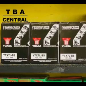 YUASA MOTORCYCLE BATTERY YTZ6V-BS QR : 1874211