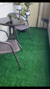 Premium Synthetic Grass 1m Wide - Water-Resistant Artificial Lawn Mat for Outdoor & Indoor Decor 5-Year Warranty