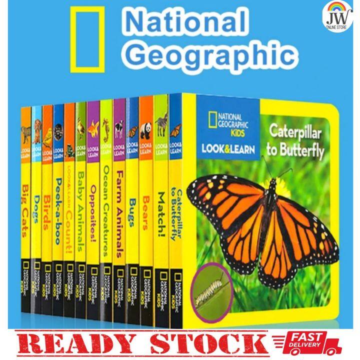 12 books) National Geographic Kids Look and Learn Box Set