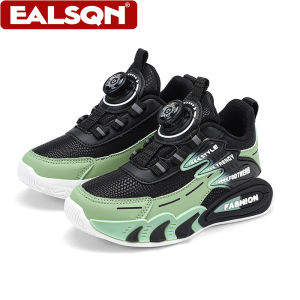 Kids Leather Sports Shoes Breathable Non-slip Running Trainers Casual Walking Sneakers for Boys School Outdoor Size 28-39